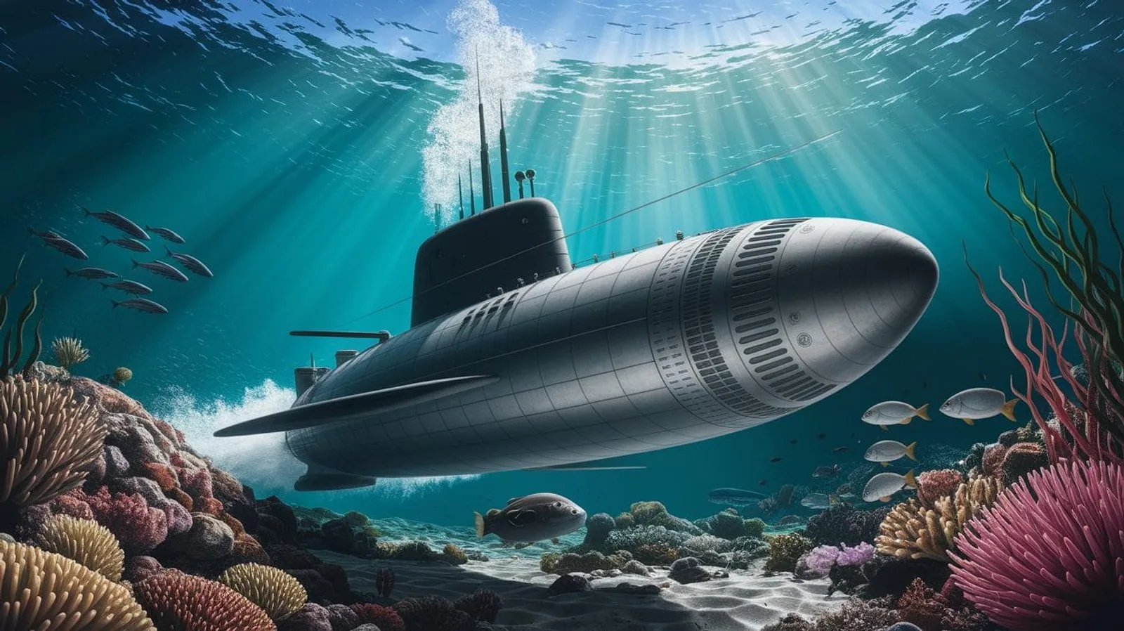 Featured illustration for Mastering Depth: How Submarines Control Buoyancy