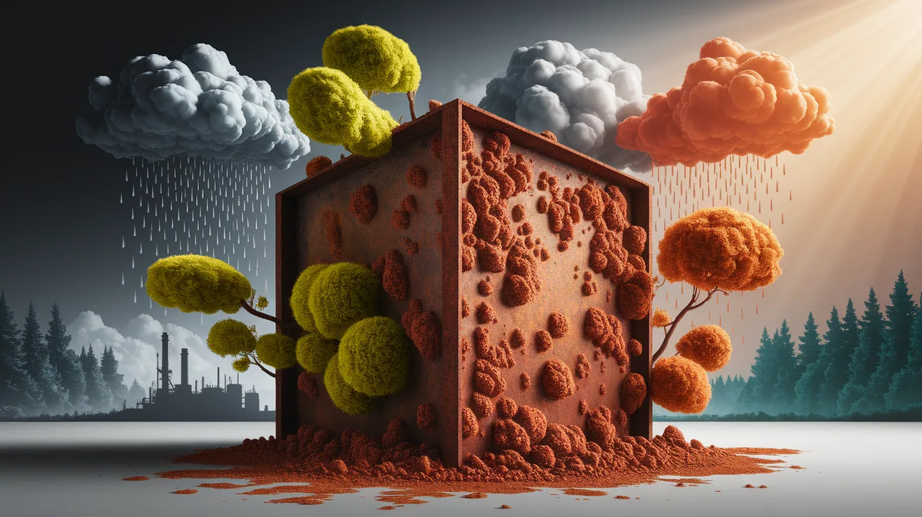 Illustration for Environmental Factors Speeding Rust