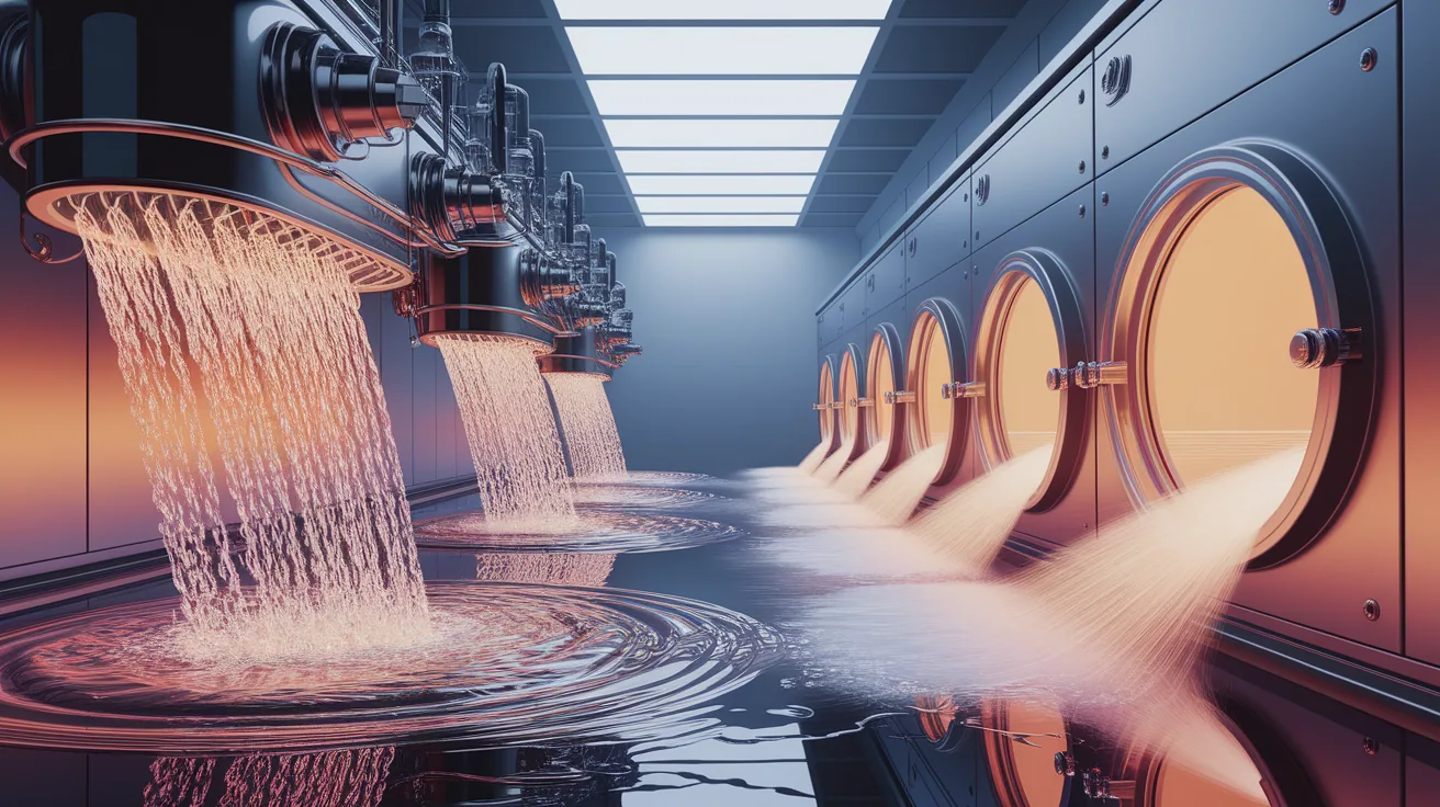 Illustration for Rinsing and Drying Processes