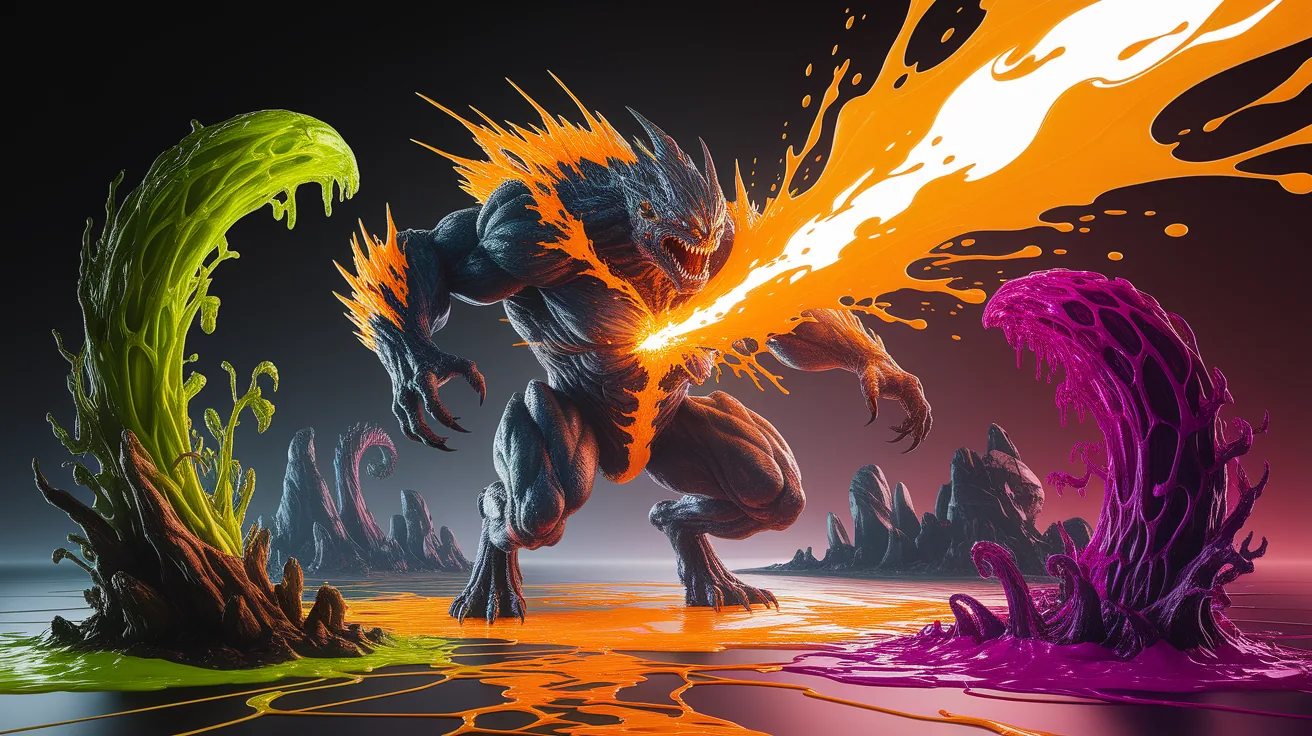 Illustration for The Acidic Assault