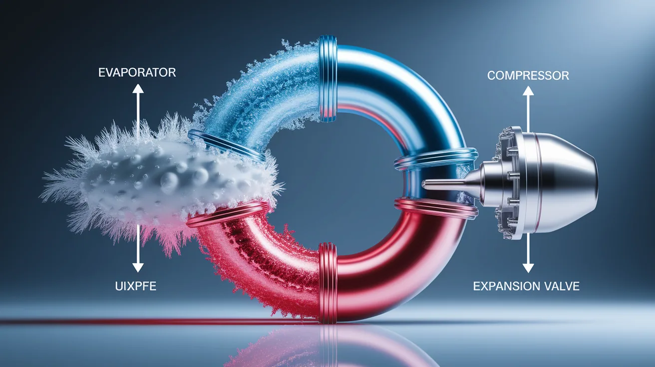 Illustration for The Refrigeration Cycle