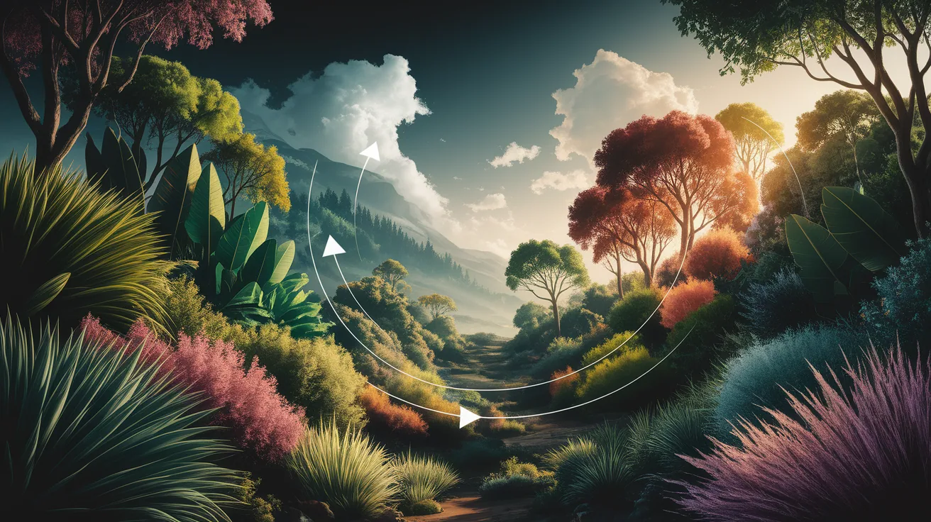 Illustration for Vegetation Feedbacks and Climate
