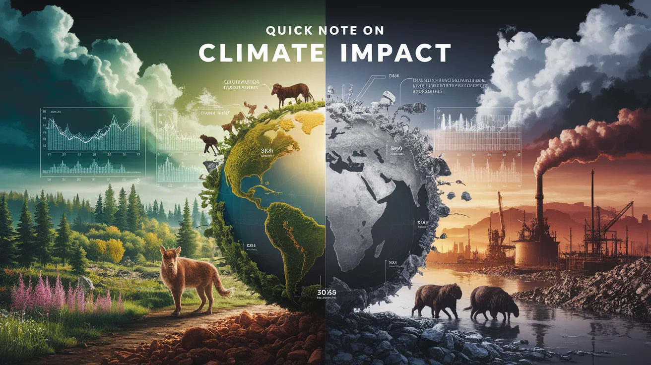 Illustration for Quick Note on Climate Impact