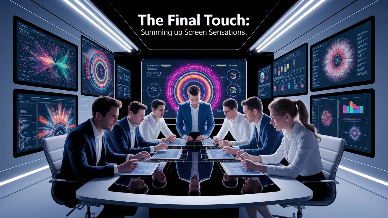 Illustration for The Final Touch: Summing Up Screen Sensations