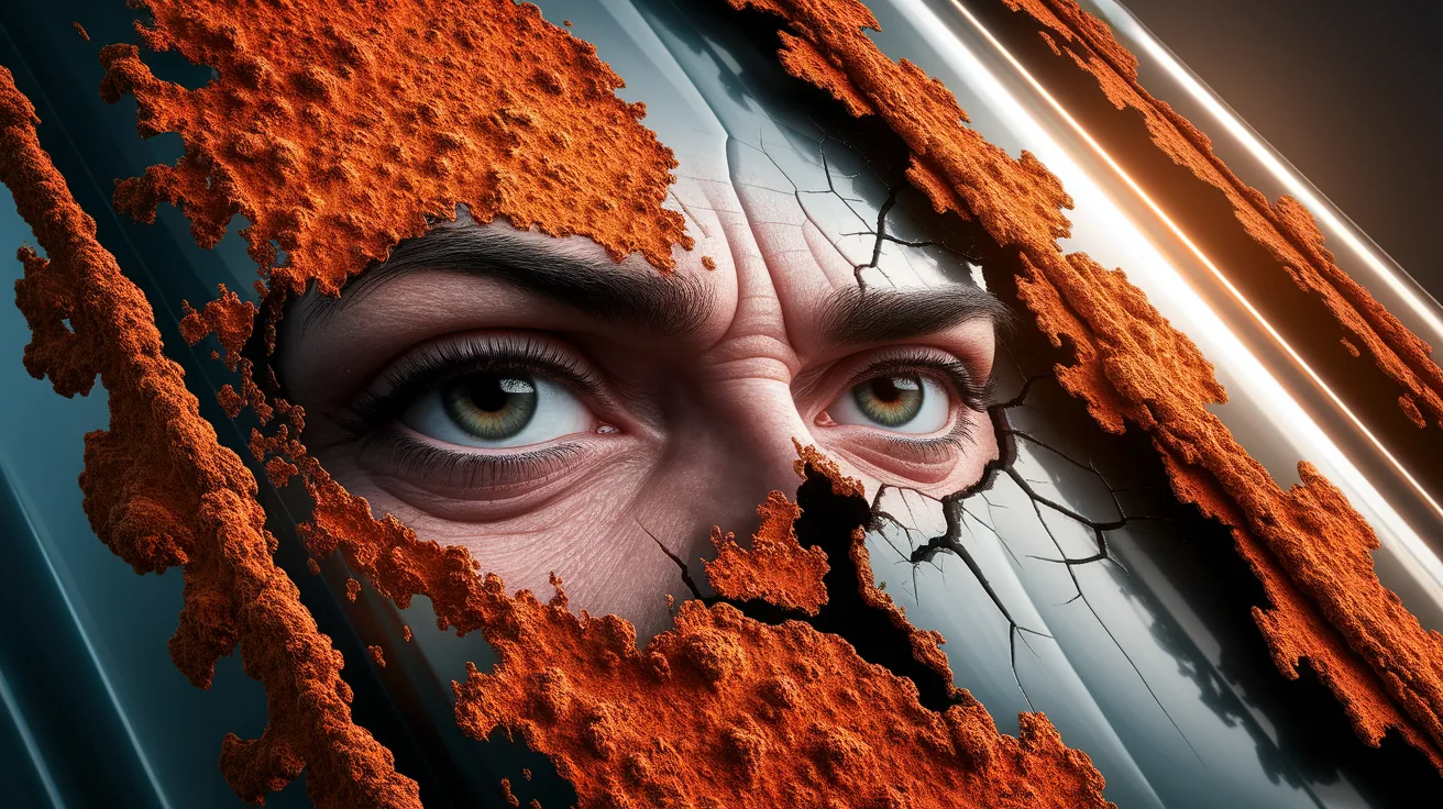 Illustration for How Rust Weakens Metal