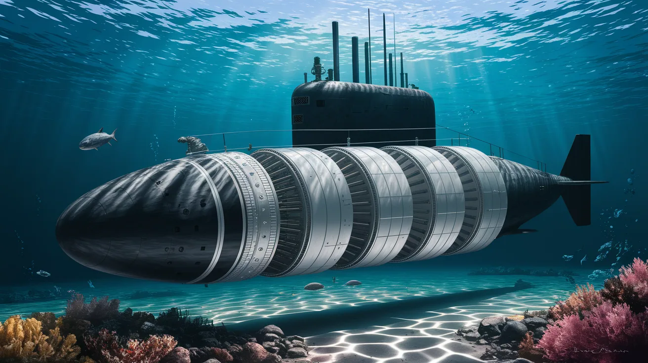 Illustration for Variable Ballast and Trim Tanks - Precision Depth Control