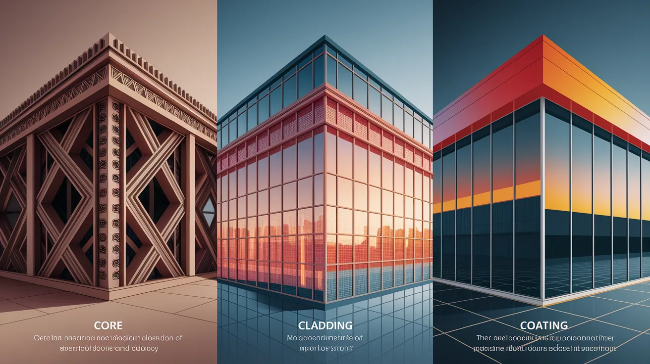 Illustration for The Building Blocks: Core, Cladding, and Coating