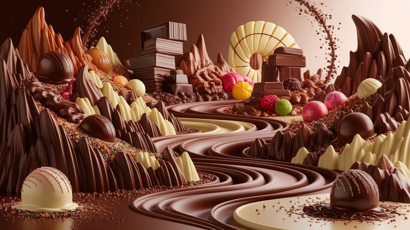 Illustration for Sensory Delight: The Chocolate Experience