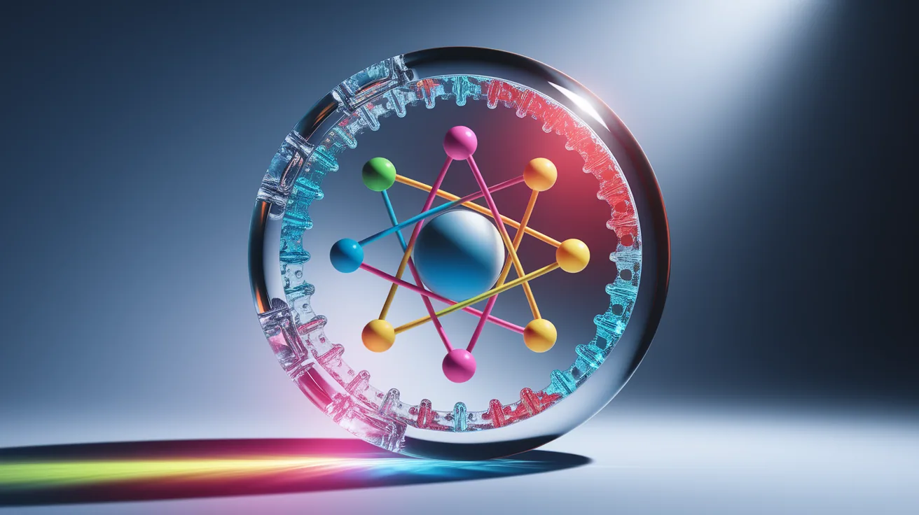 Illustration for The Atomic Structure Behind Transparency