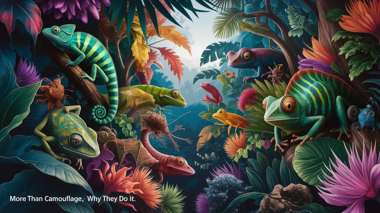 Illustration for More Than Camouflage – Why They Do It