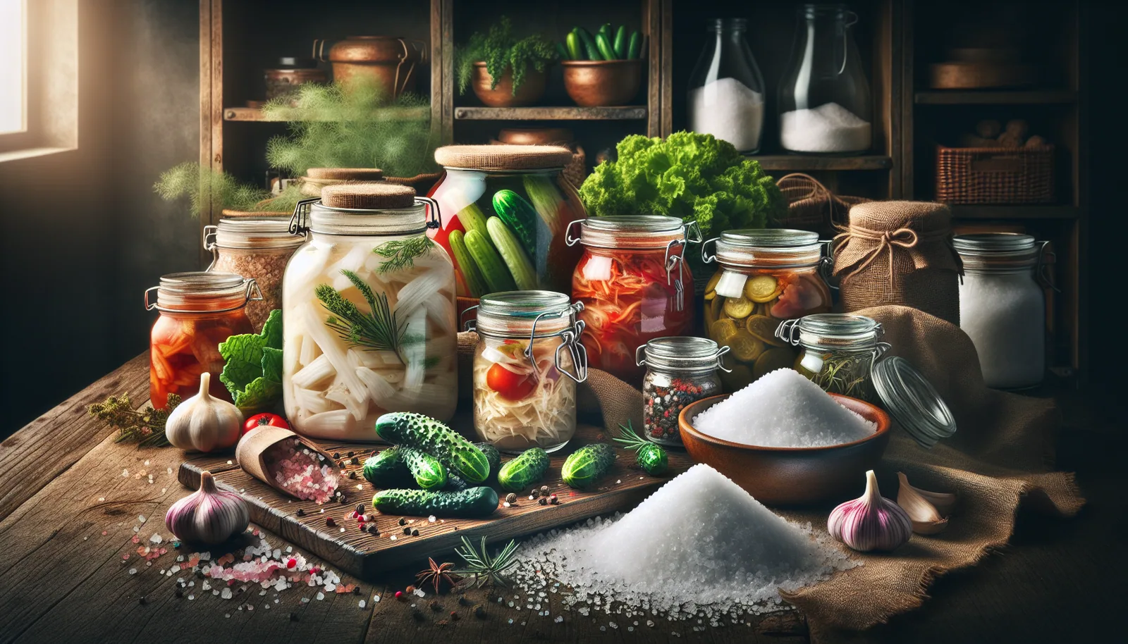 Illustration for Fermentation and Salt: A Symbiotic Relationship