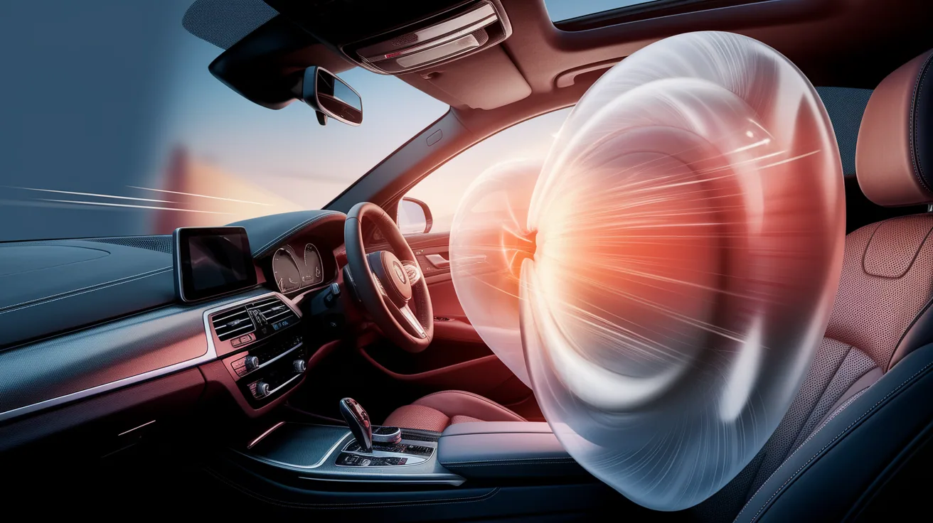 Illustration for In the Blink of an Eye: How Airbags Deploy