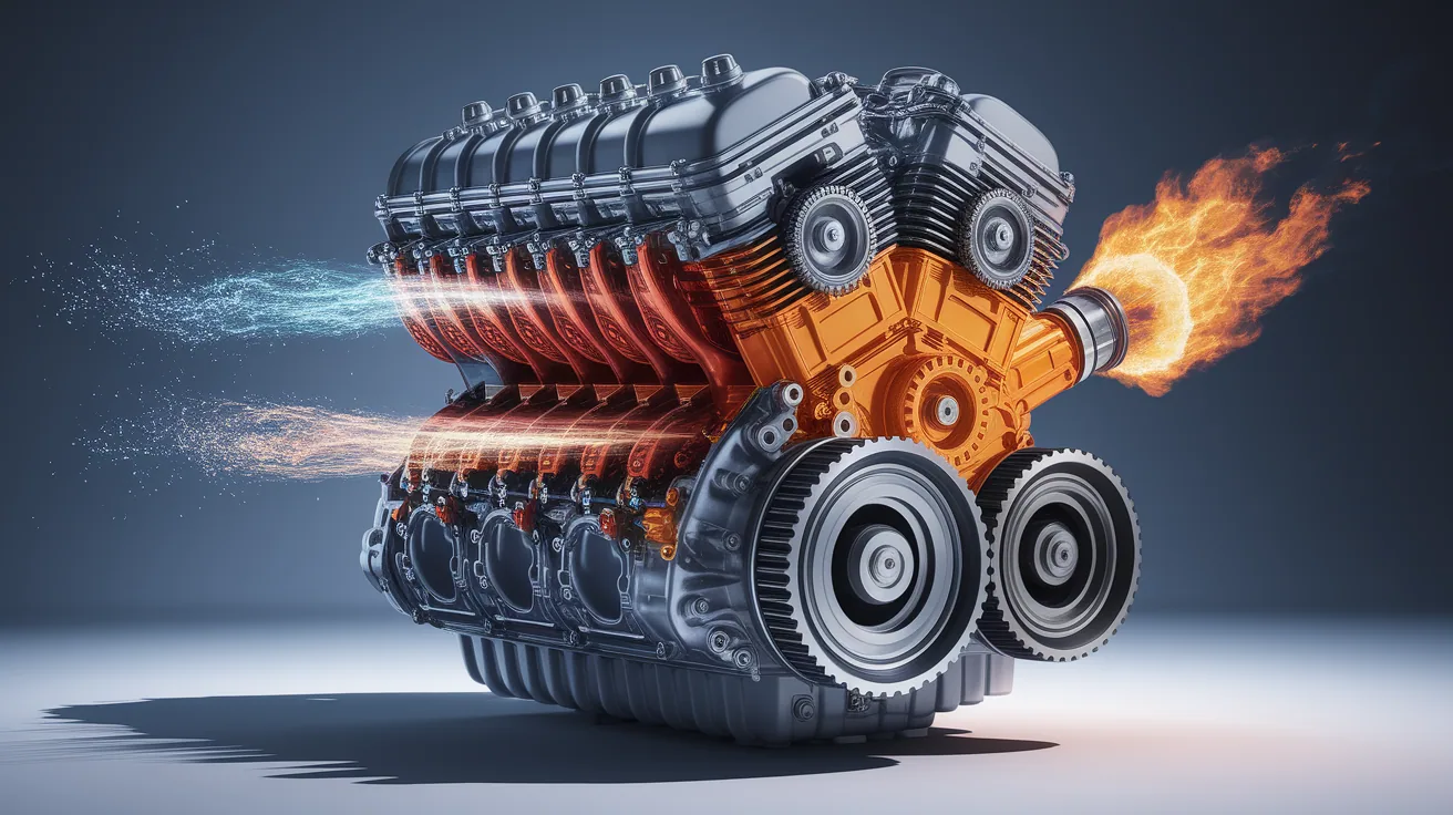 Illustration for The Four-Stroke Power Cycle