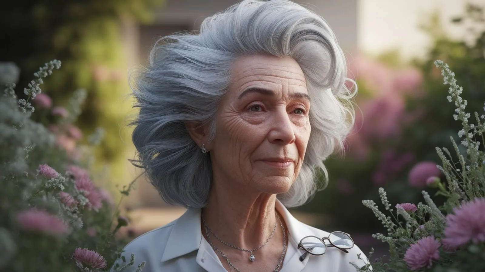 Featured illustration for Silver Threads: Why Your Hair Turns Gray