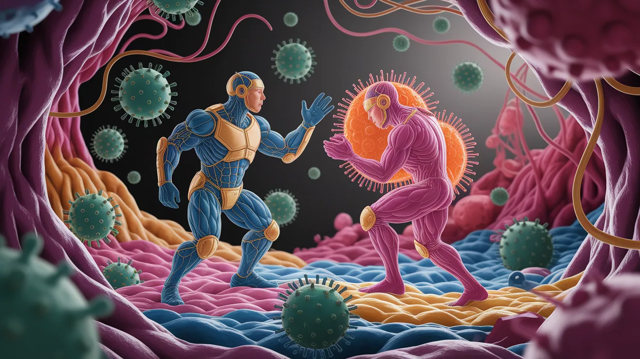 Illustration for Crafting a Precise Response: Adaptive Immunity