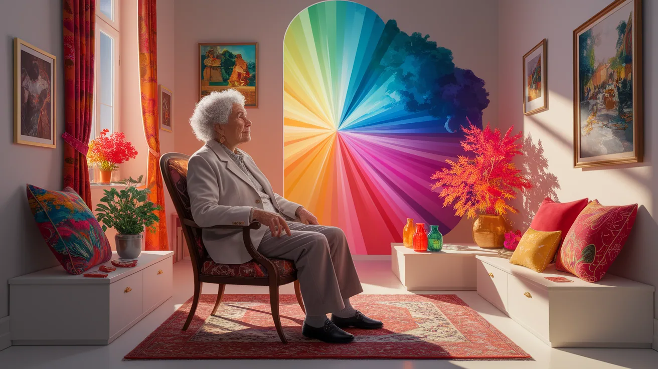 Illustration for Aging and Your Color Perception