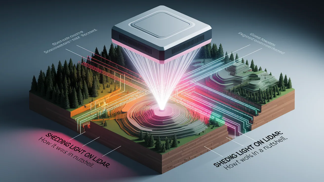 Illustration for Shedding Light on LiDAR: How It Works in a Nutshell