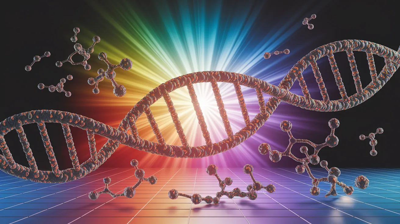 Illustration for Molecular Mayhem - How UV-C Destroys Genetic Material