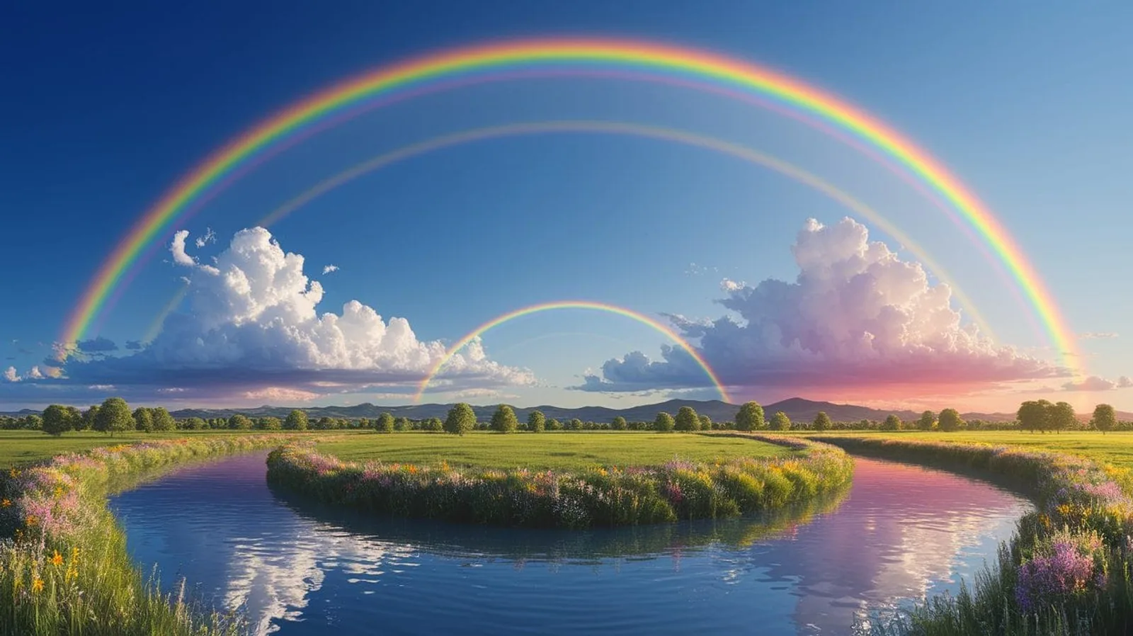 Featured illustration for Why the Sky Paints Rainbows: A Simple Explanation