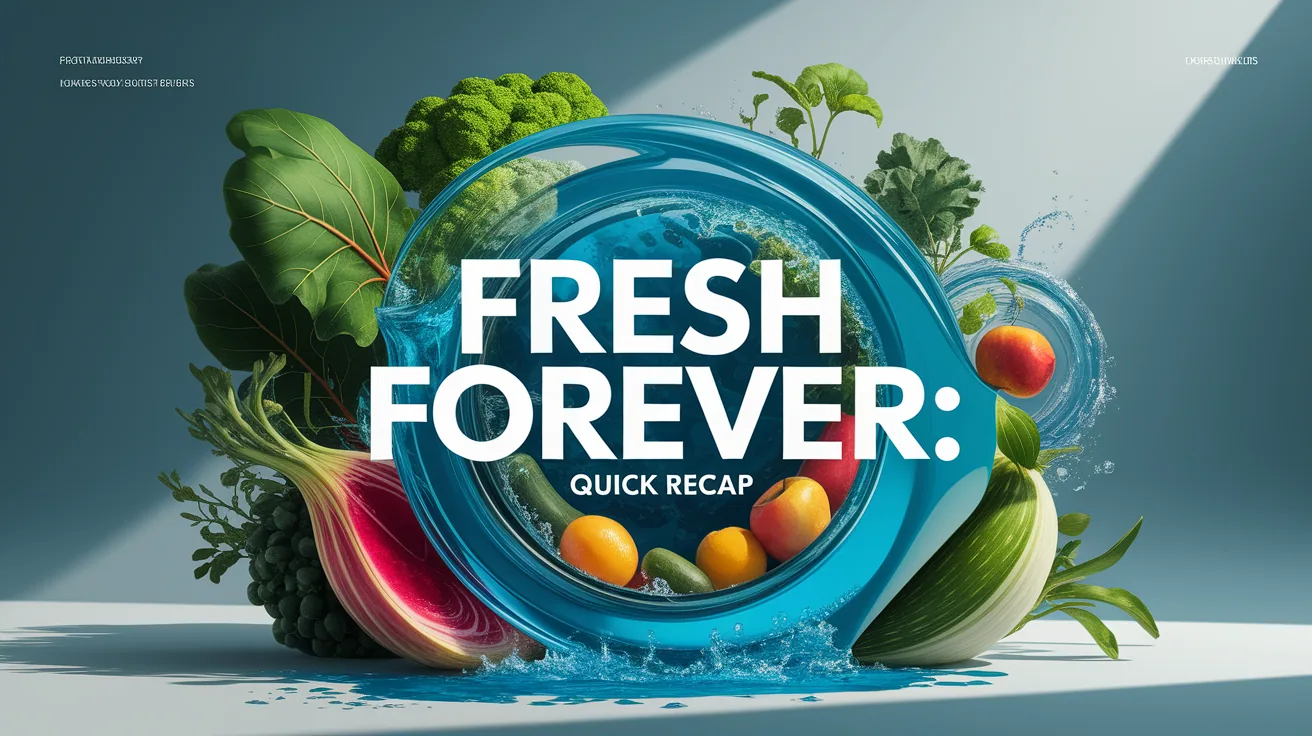 Illustration for Fresh Forever: Quick Recap