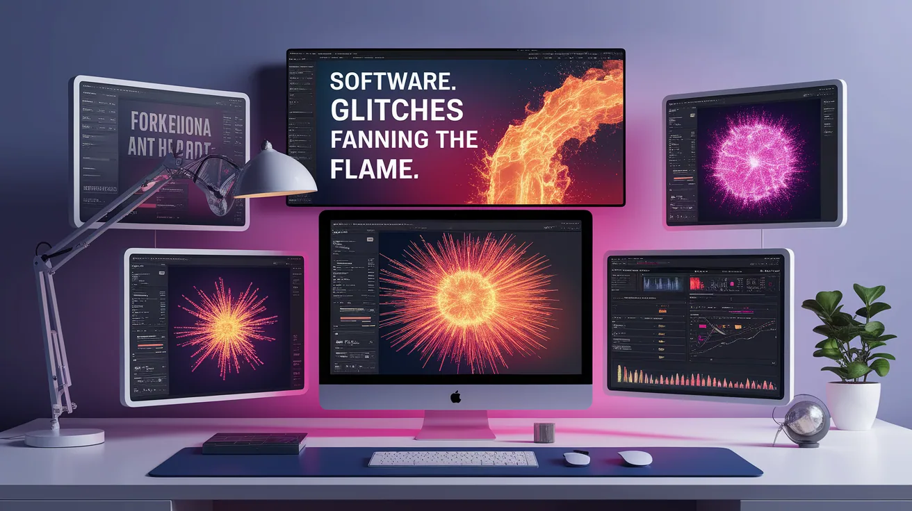 Illustration for Software Glitches Fanning the Flame
