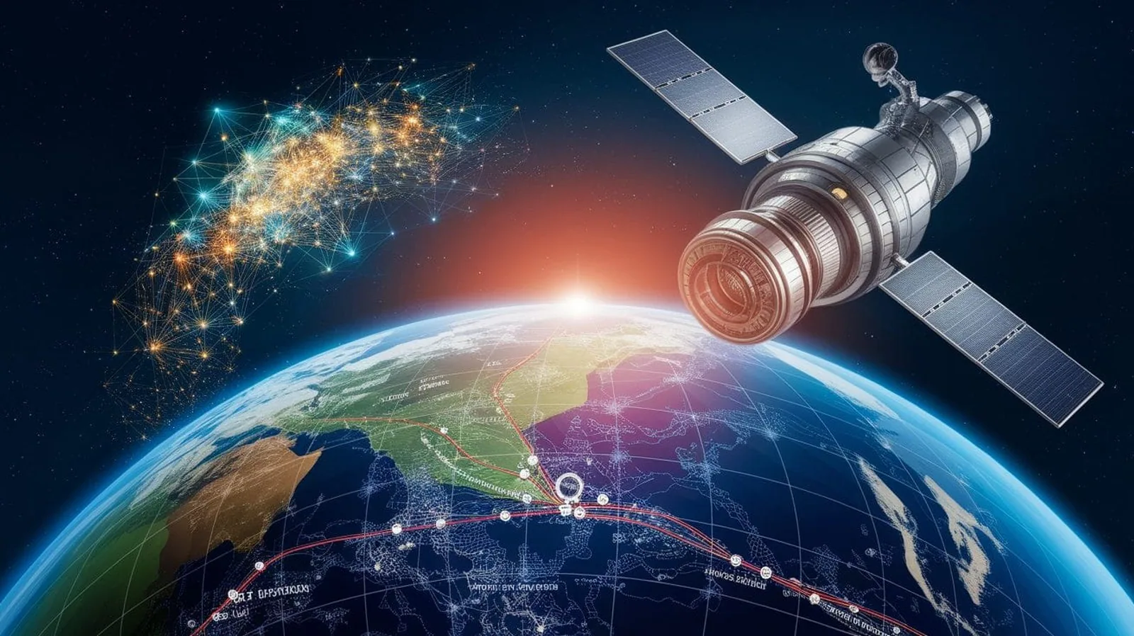 Featured illustration for GPS Demystified: How Satellite Navigation Works
