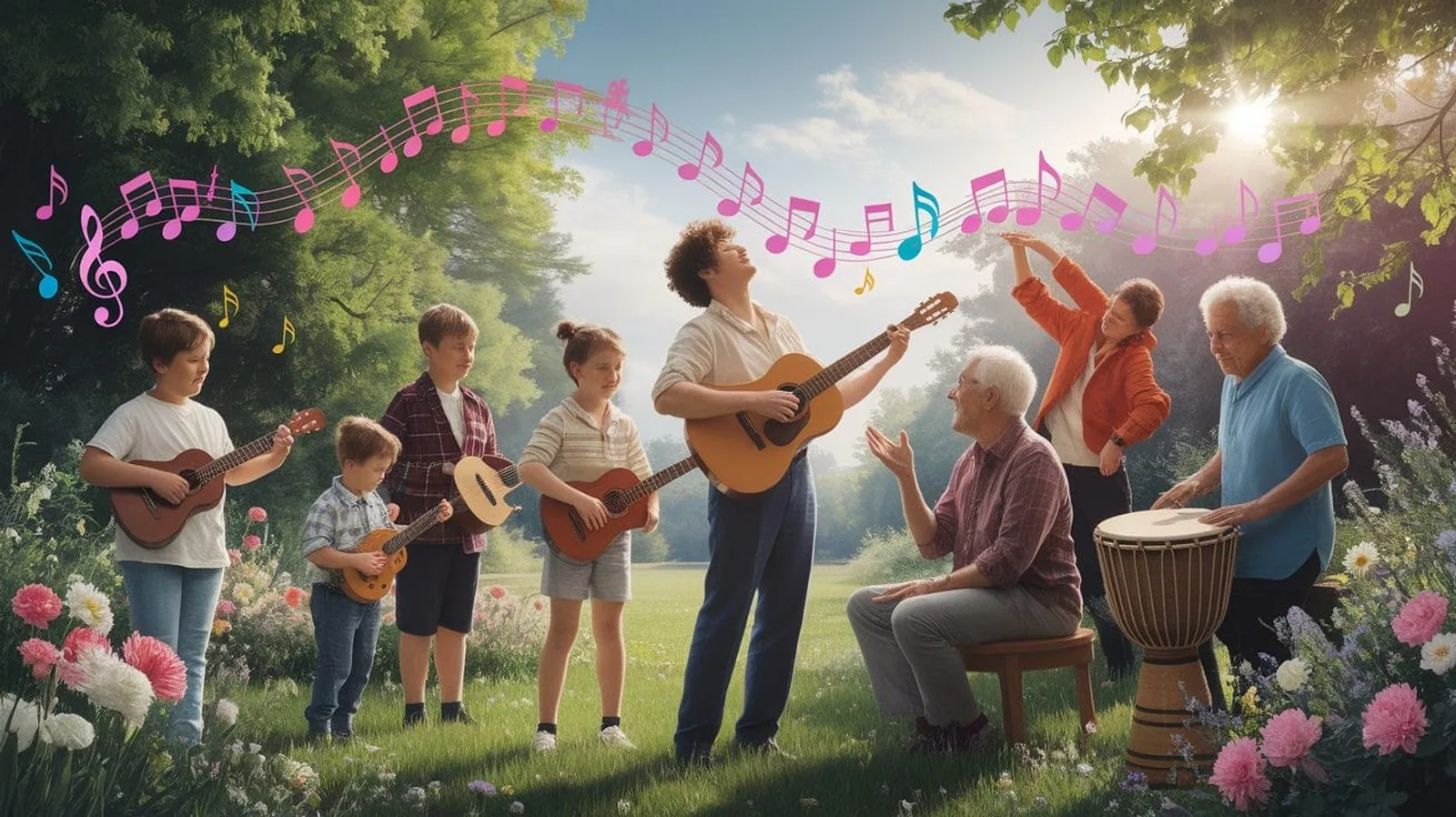 Featured illustration for The Harmonious Connection: How Music Shapes Our Mood
