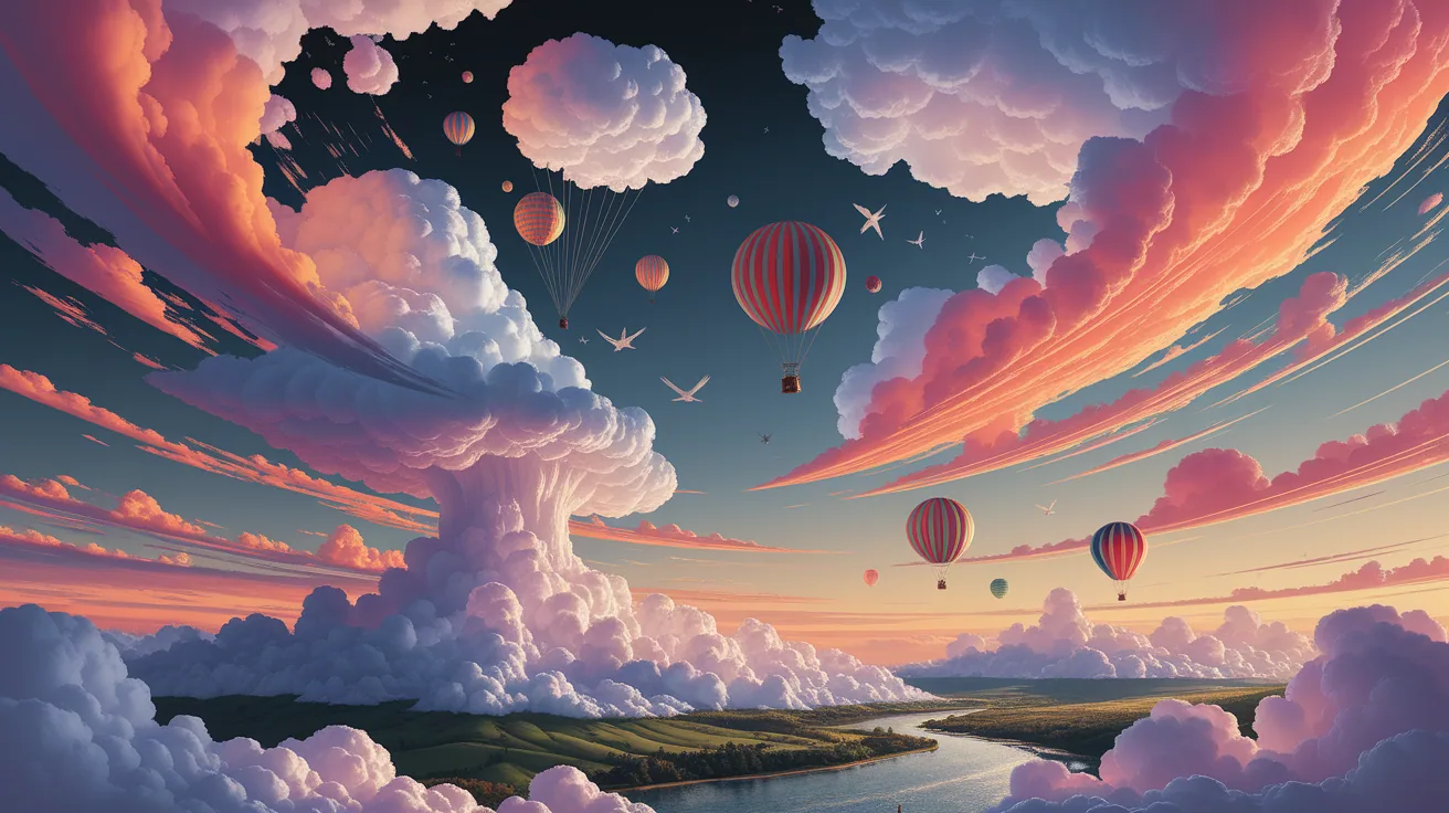 Illustration for Floating Wonders: An Instant Answer to Cloud Buoyancy