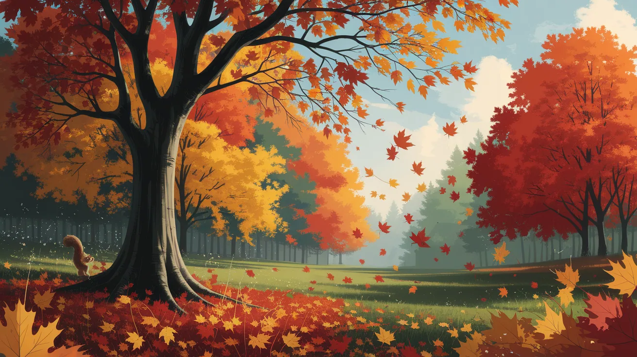 Illustration for Autumn’s Final Bow: Embracing the Fall Leaf Phenomenon
