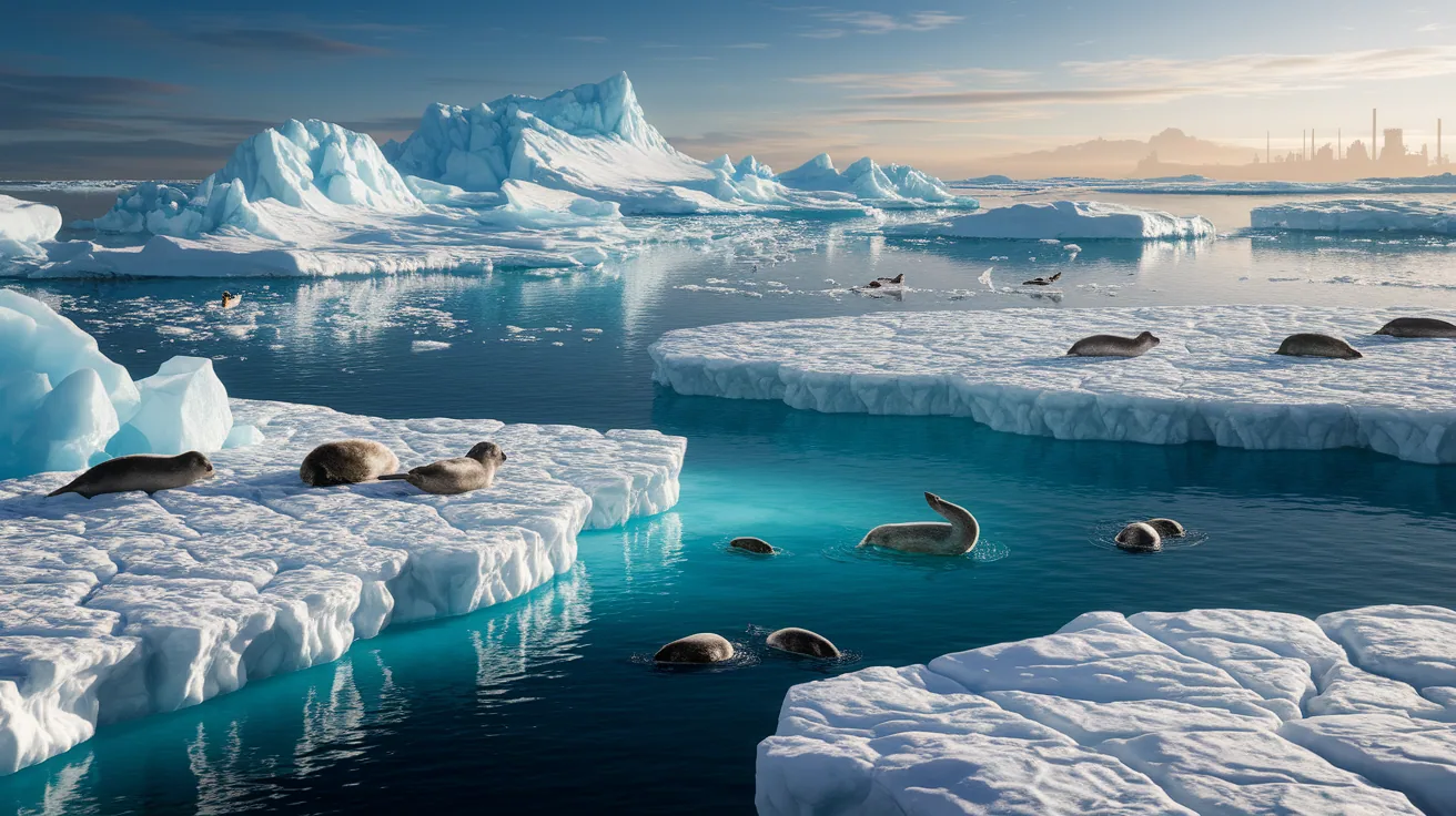 Illustration for The Ecological Importance of Floating Ice