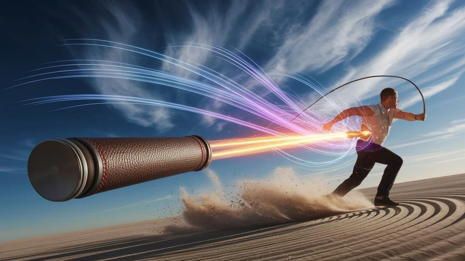 Featured illustration for The Science Behind the Whip Crack: Why Whips Create Sonic Booms
