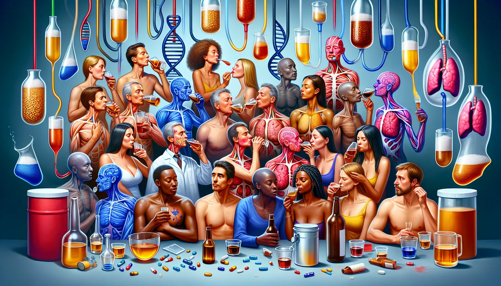 Illustration for Genetic Variations