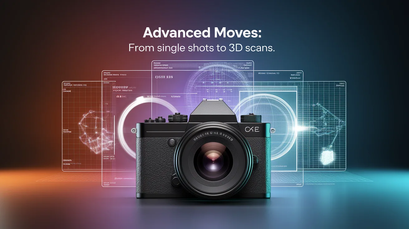 Illustration for Advanced Moves: From Single Shots to 3D Scans