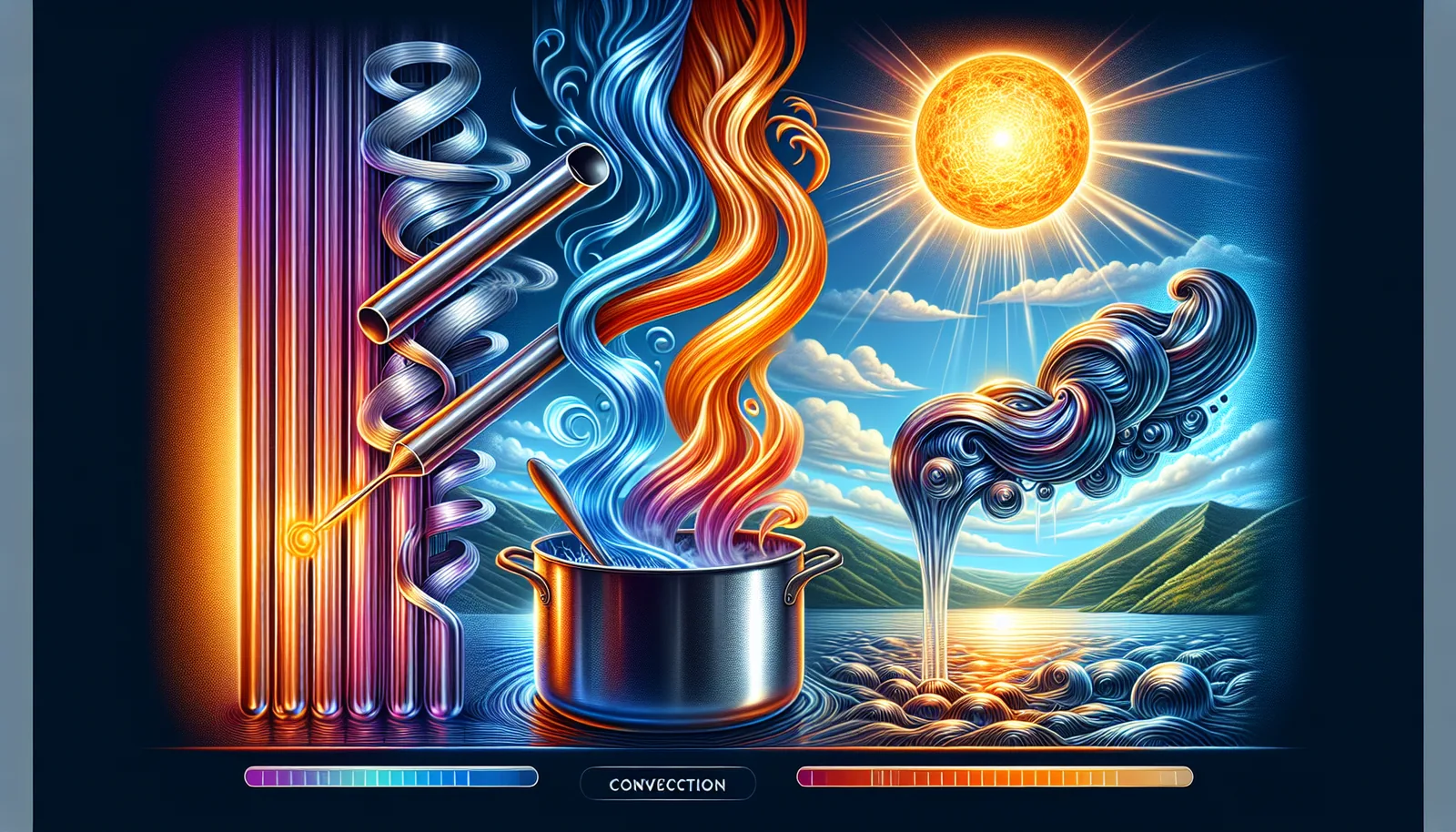 Illustration for Heat Transfer Mechanisms