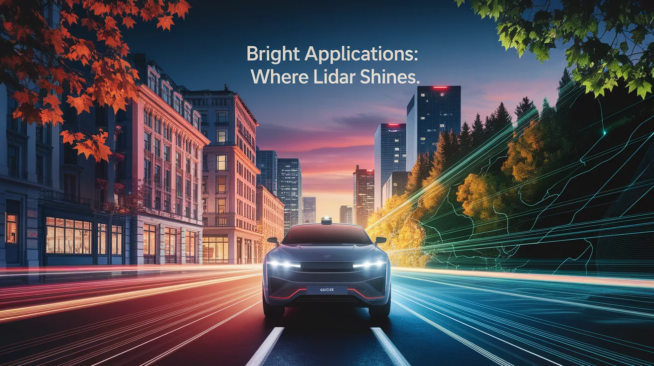 Illustration for Bright Applications: Where LiDAR Shines