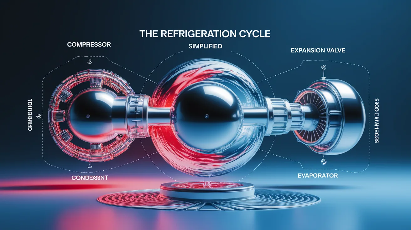 Illustration for The Refrigeration Cycle Simplified