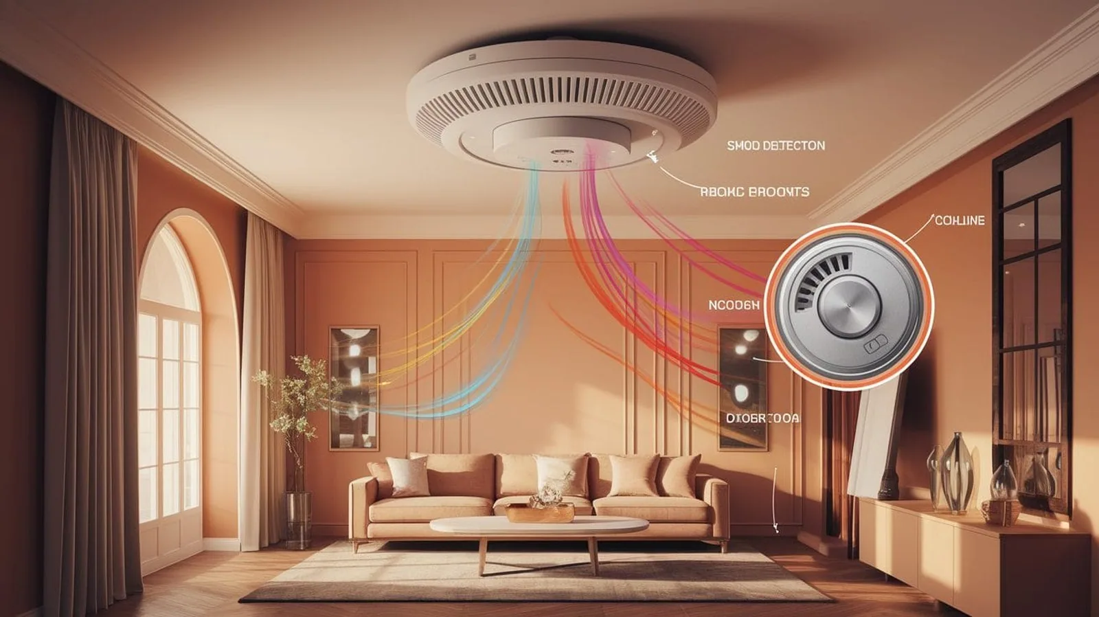 Featured illustration for How Smoke Detectors Work: A Clear Guide