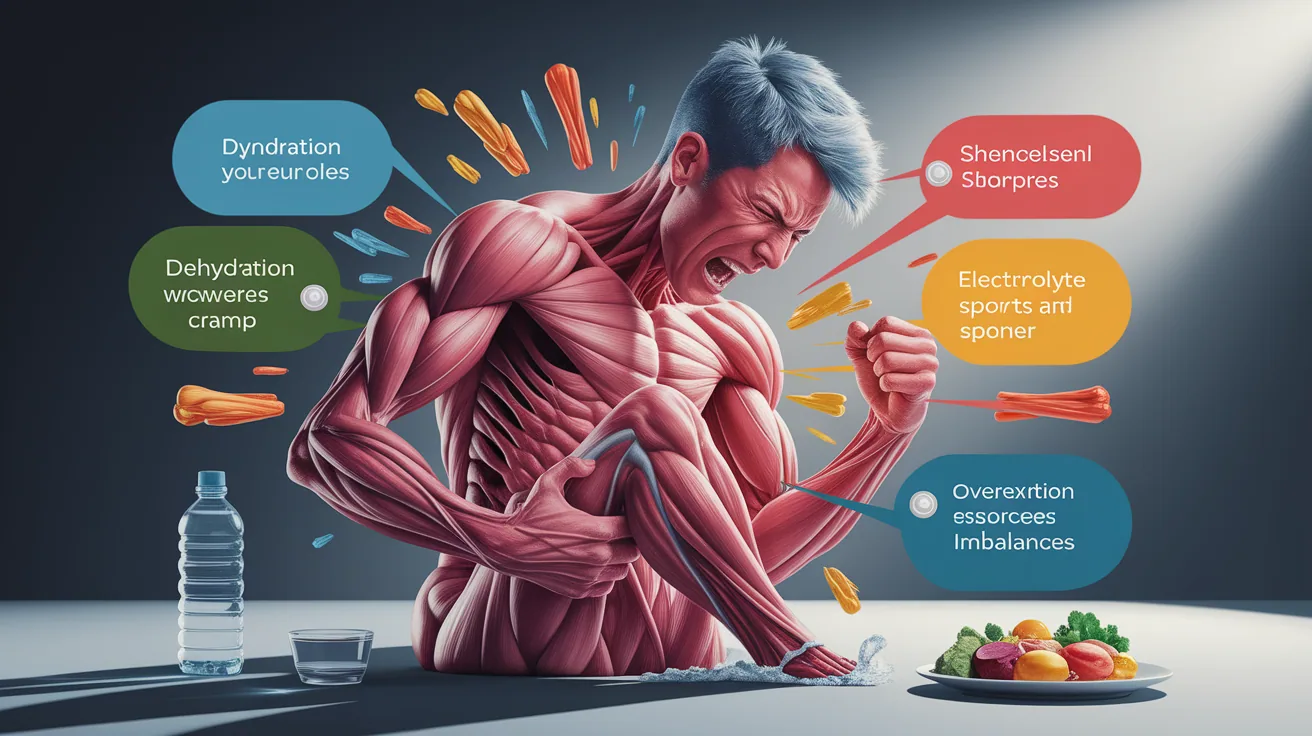 Illustration for Common Triggers of Muscle Cramps