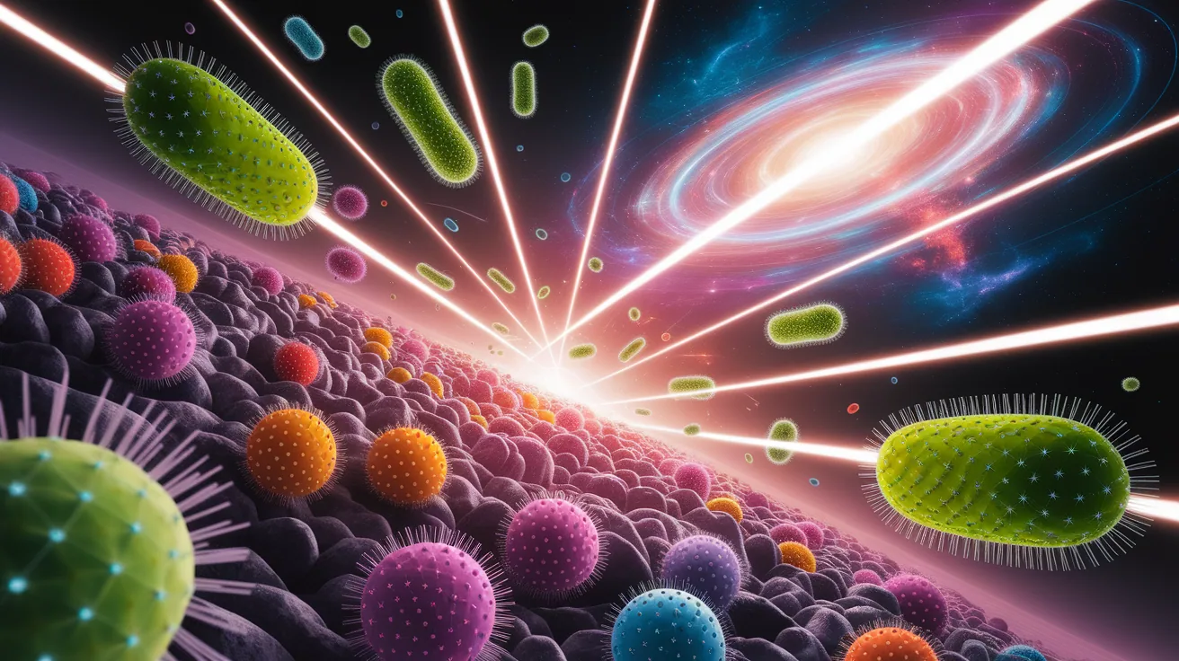 Illustration for Introduction - Light Speed in Microbial Warfare
