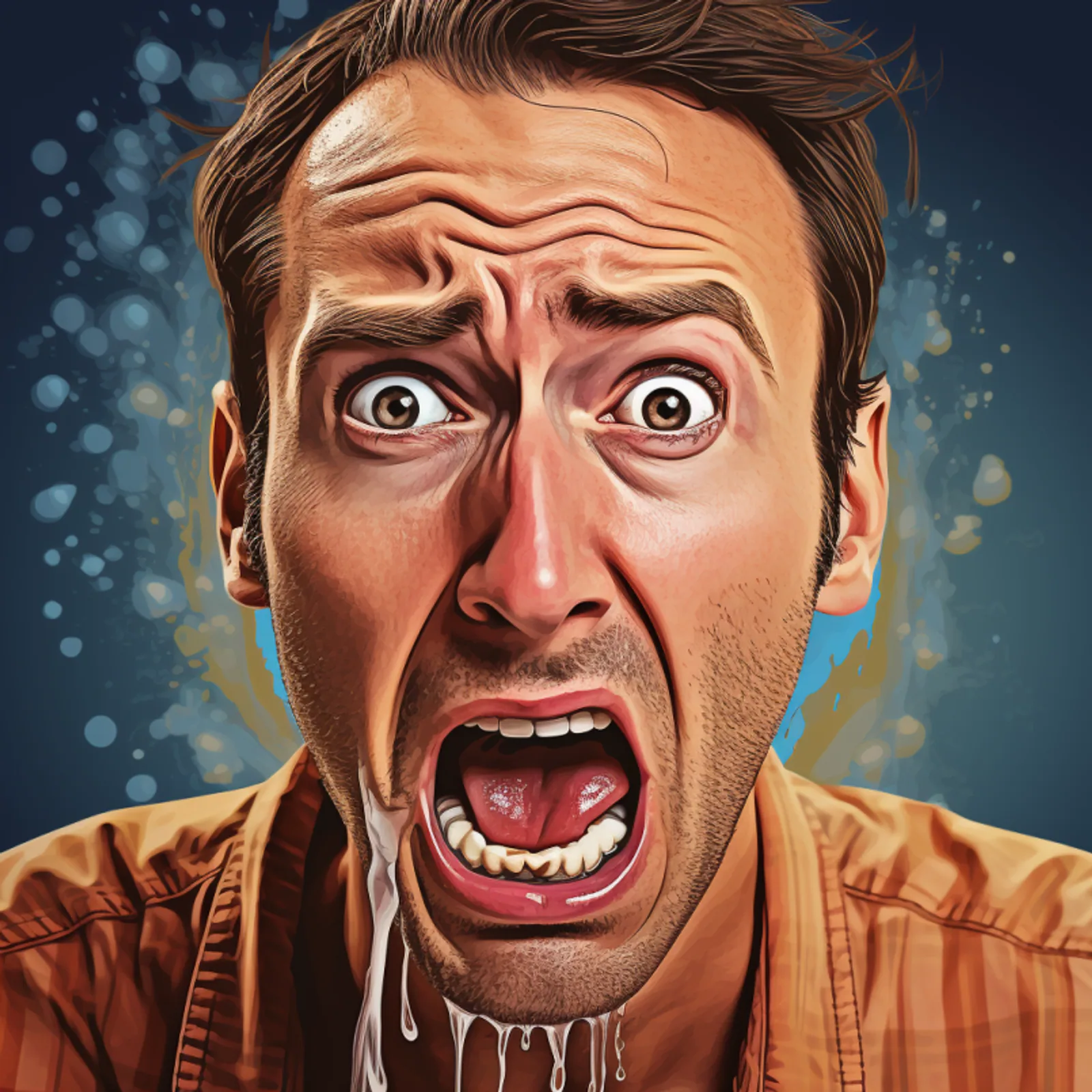 Featured illustration for Why Does My Nose Run When I Poop?