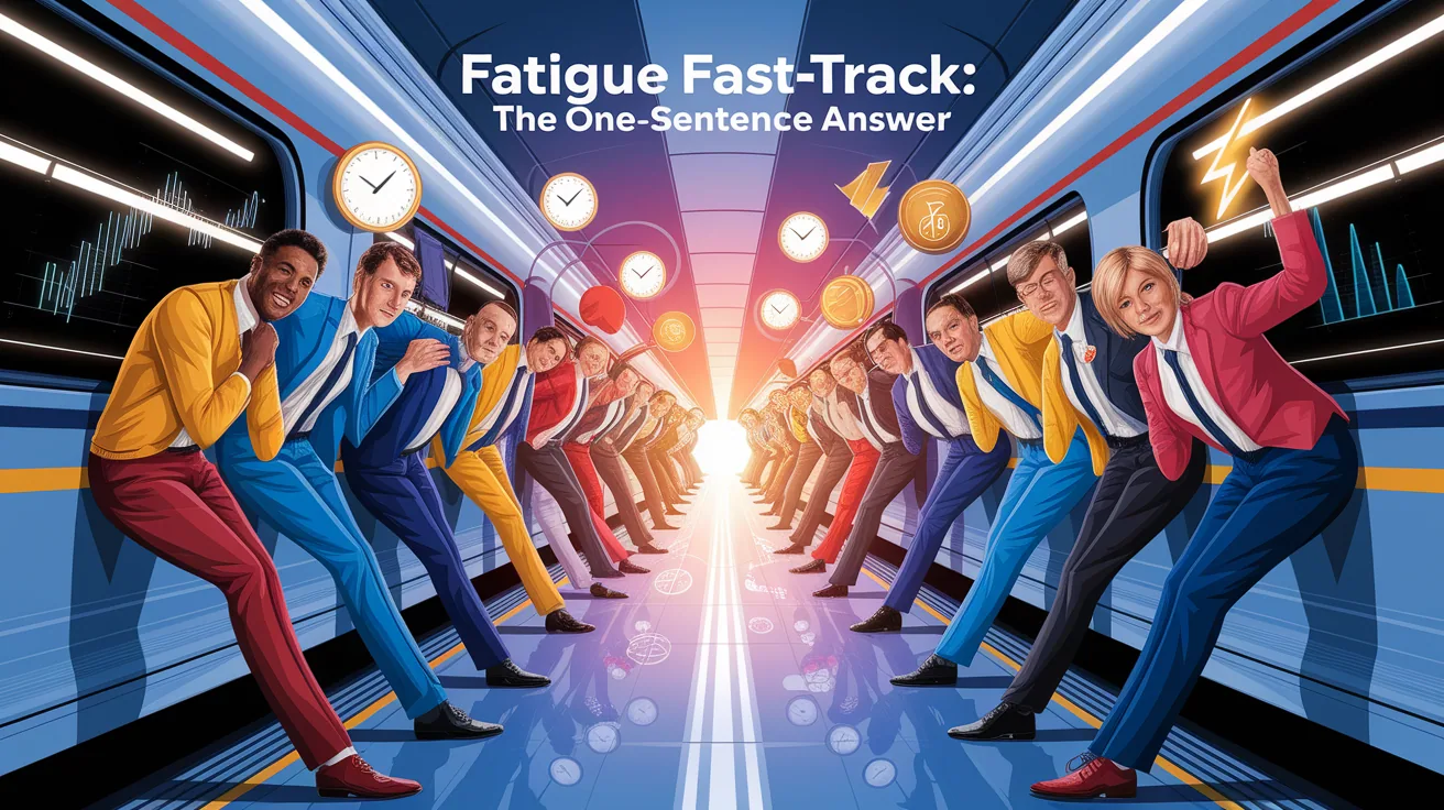 Illustration for Fatigue Fast-Track: The One-Sentence Answer