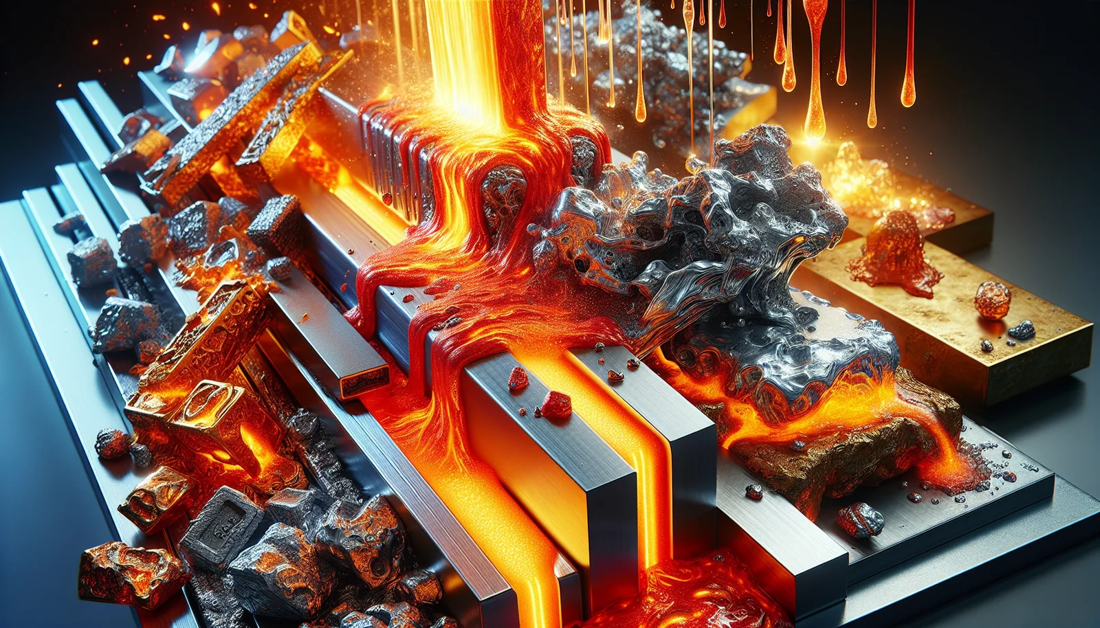 Featured illustration for The Fiery Dance: How Heat Transforms Metal