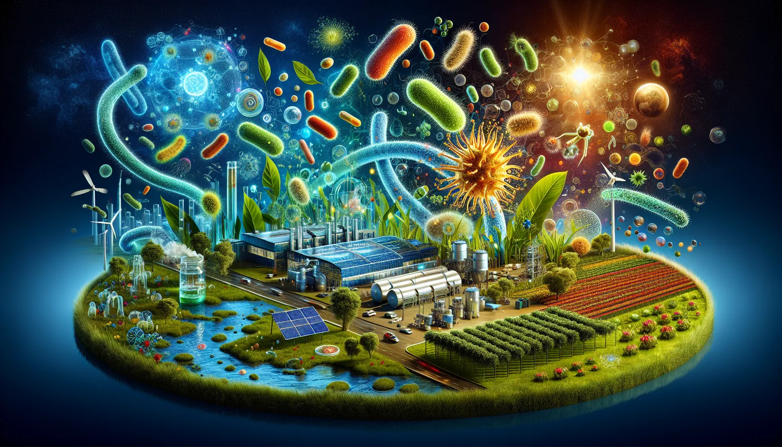 Illustration for The Benefits of Bacterial Byproducts