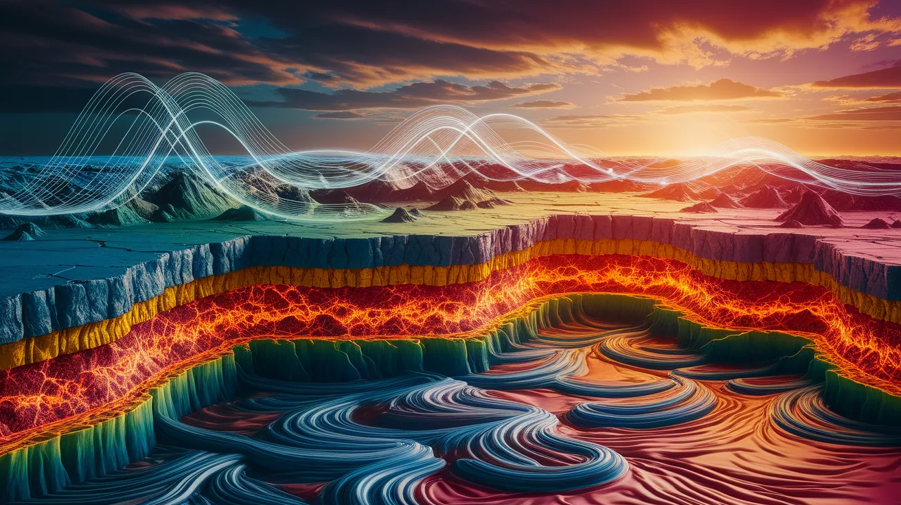 Illustration for Decoding Seismic Waves