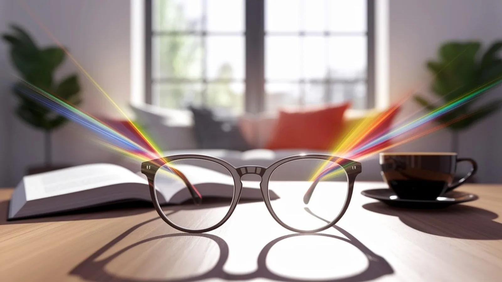 Featured illustration for Bending Light: How Eyeglasses Correct Your Vision