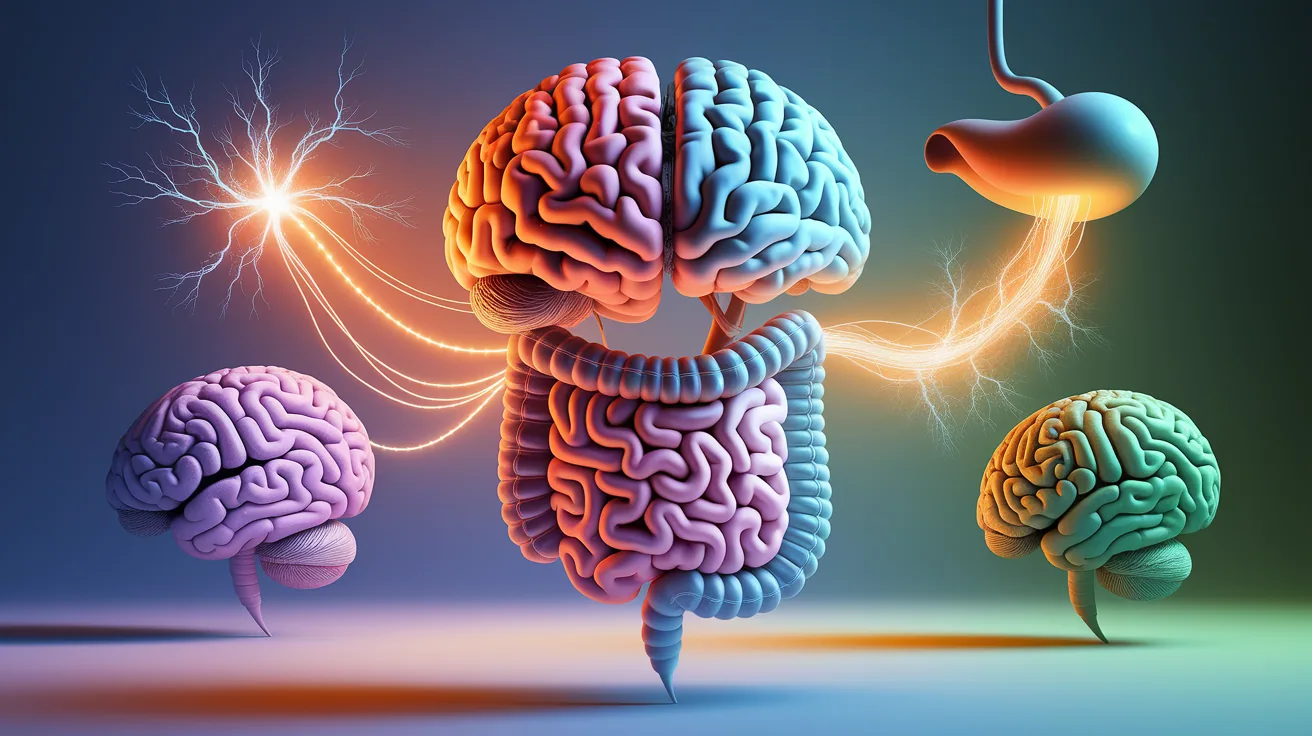 Illustration for Gut-Brain Connection