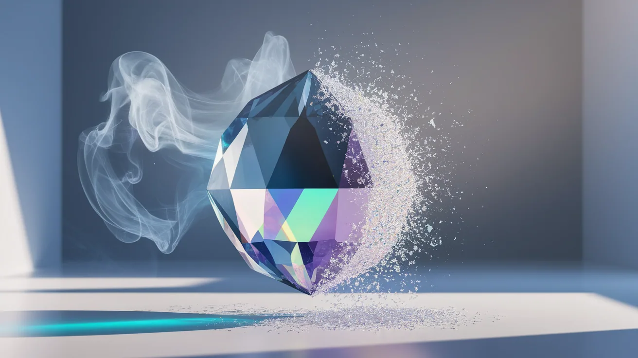 Illustration for Reversing and Slowing Crystallization