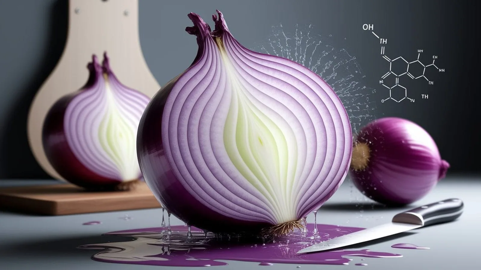 Featured illustration for Unpeeling Tears: The Chemistry Behind Onion Crying