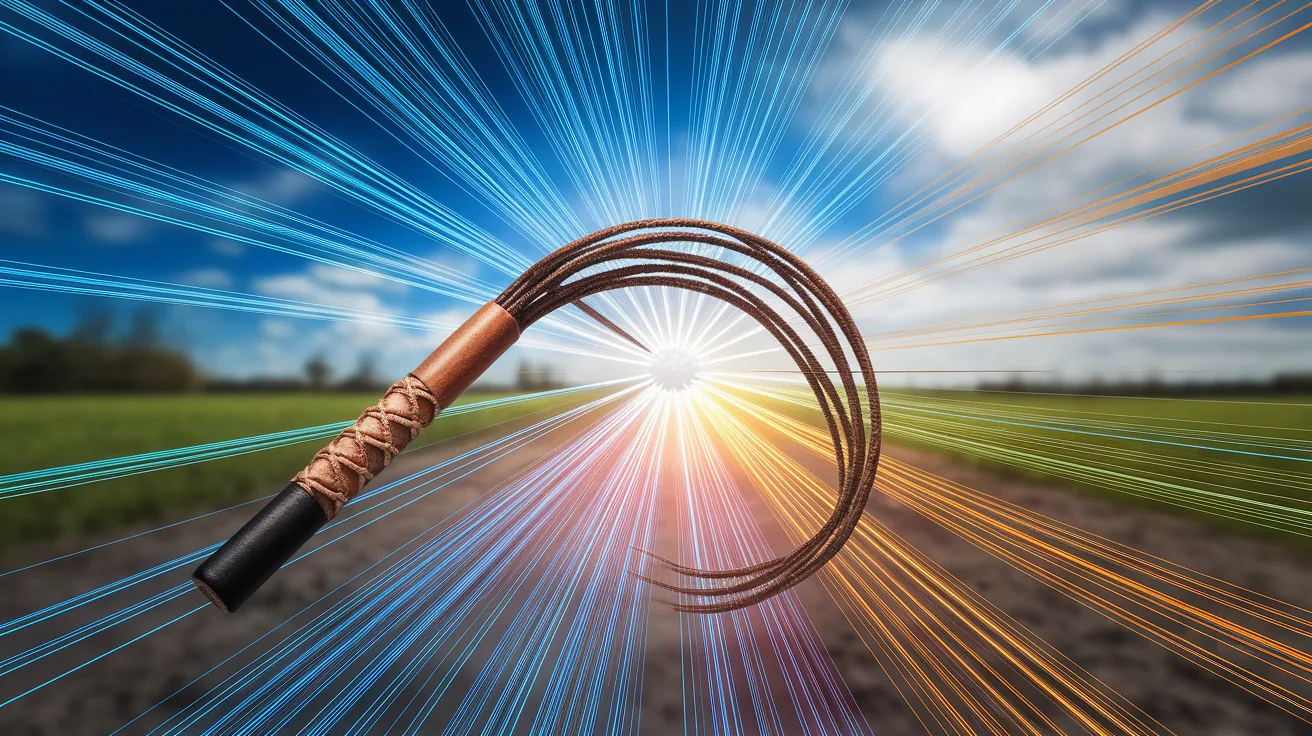 Illustration for Cracking the Code: Why Whips Make Sonic Booms