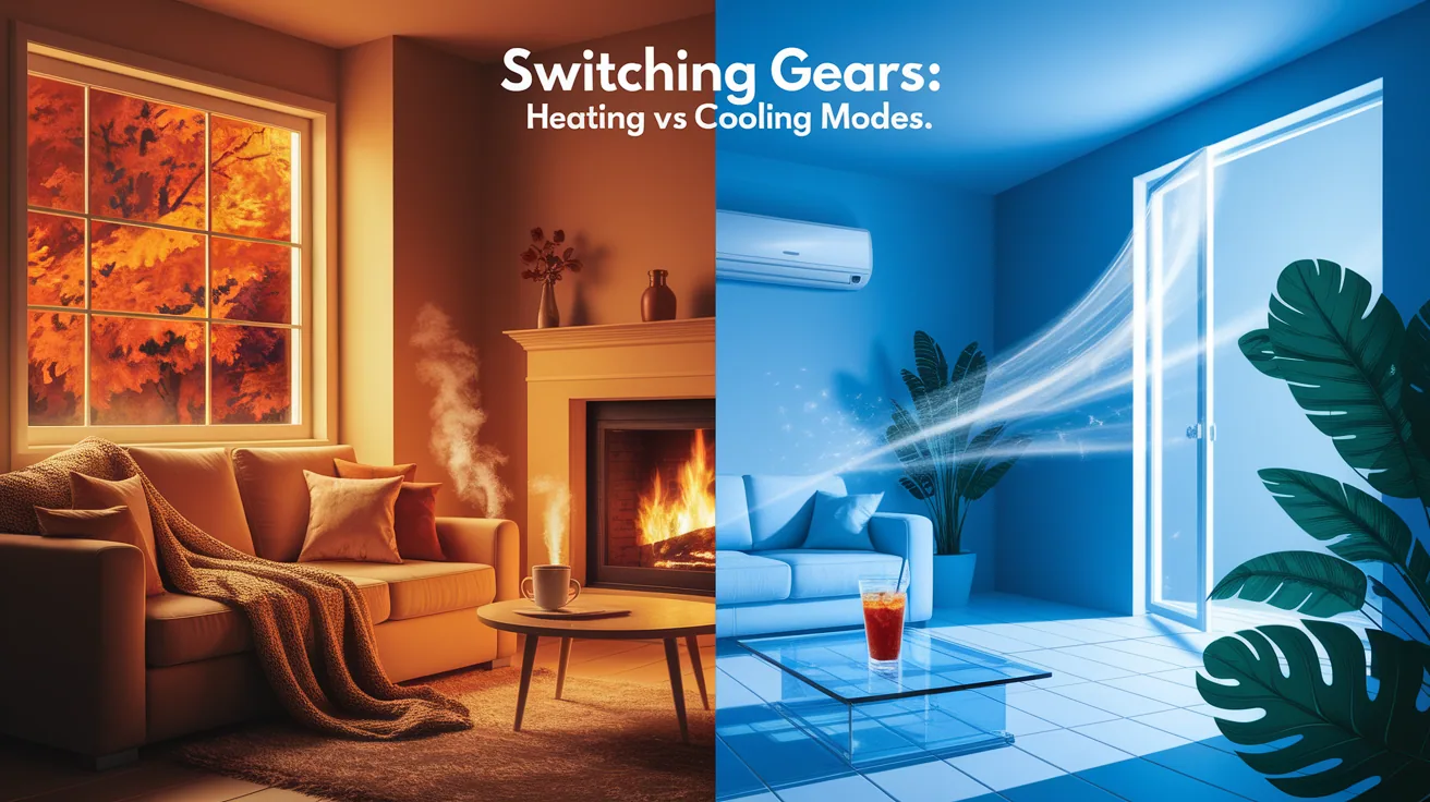 Illustration for Switching Gears: Heating vs Cooling Modes